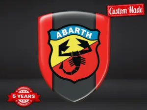 Fiat Abarth Selbstklebesticker Modern Max Stilvoll Robust